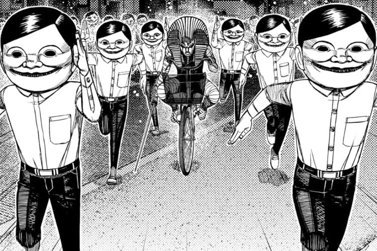 Lien du Manga Dandadan Chapitre 217 Scan VF Okarun Comprit Enfin Comment Utiliser Le Club Ogre