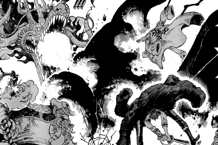 Lien One Piece Chapitre 1164 VF Scan Malgré Les Dommages Importants Subis, Imu Parvient À Survivre